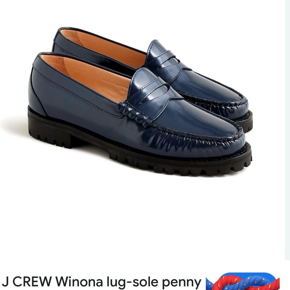 JCrew -Wionna Lug Penny Loafer